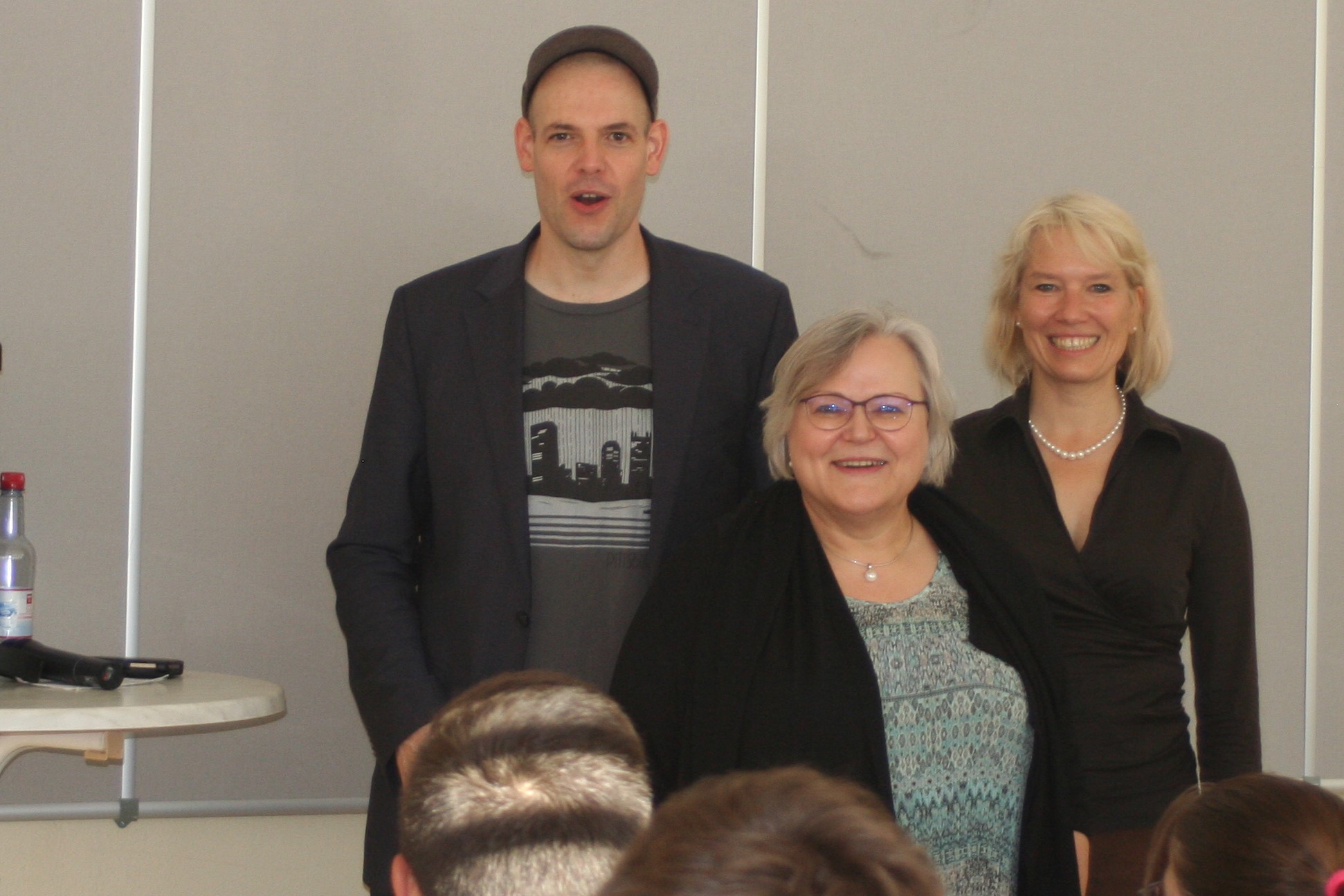 Poetry Slam Pionier zu Besuch in der Sophie Scholl Schule