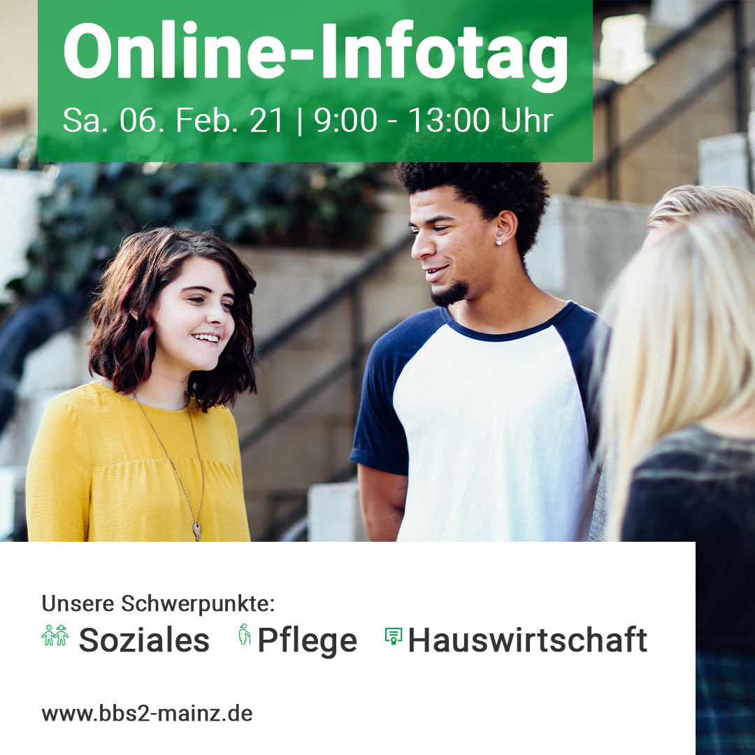 Online Info- und Beratungstag 06. Februar 2021 Online Info- und Beratungstag 06. Februar 2021